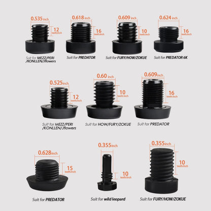 【 Butt 】Billiard Cue Rubber Bumper Pool Cue Block Butt Connected Extension Multifunction Billiards Accessories