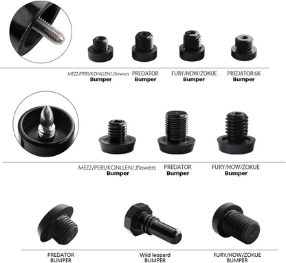 【 Butt 】Billiard Cue Rubber Bumper Pool Cue Block Butt Connected Extension Multifunction Billiards Accessories