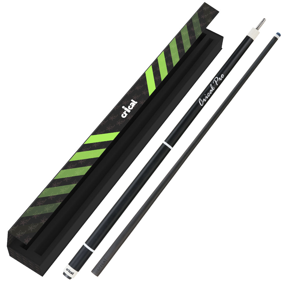【Crical】PRO-1 Carbon Fiber Pool Cue Stick with 12.5mm Tip Low Deflection shaft for Billiard Cue Sticks
