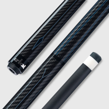 Crical 3 Cushion Billiard Cue Stick with Carbon Fiber Professional Carom Taper 12mm Tip 142 cm Libre Cue for Carom Cue