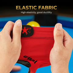 【Glove】 CRICAL Professional Billiard Glove for Pool, 3-Finger Design with Thick Lycra & Non-Slip Grip for Men and Women, Billiard Cue Accessories for Improved Control and Practice