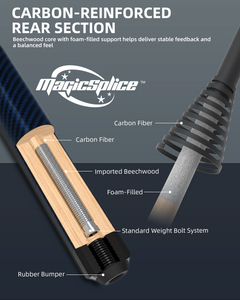 【CL pro 4 G】CRICAL CL-PRO-4 58-Inch Carbon Fiber Pool Cue