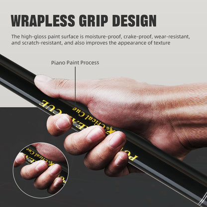 【CRICAL】Break Jump Cue with 3 Piece  Heavy Hitter Jump Break Cue 13.2mm Tip Punch Cue Professional Jump Cue (Ship from USA)