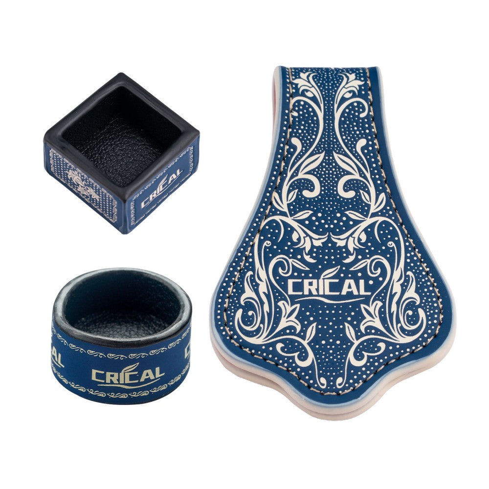 CRICAL Portable Magnetic Pool Chalk Holder Square Chalk Cube Holder Billiard Cue Accessory Gift Idea