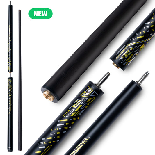 【Crical】 2 in 1 Carbon Energy Break Punch Kick-off Jump Billiard Pool Cue Stick 13mm Break Jump Cue Stick
