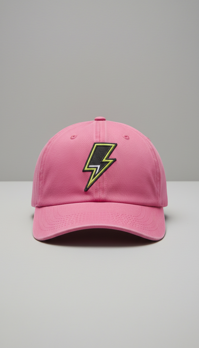 Hotshot Pink Branded Streetwear Hat