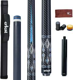【CL-04】CRICAL Carbon Fiber Pool Cue Stick with 12.5mm Tip Low Deflection shaft for Billiard Cue Sticks
