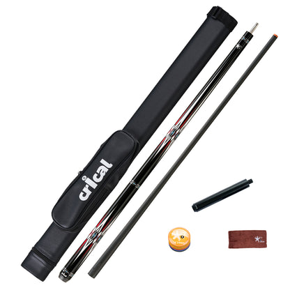【CRICAL】CXD-1RF Carbon Fiber Pool Cue Stick with 12.5mm Tip Low Deflection shaft for Billiard Cue Sticks