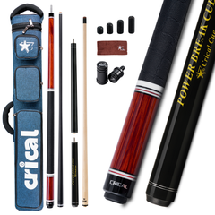 【WR+BREAK JUMP】CRICAL Carbon Fiber Pool Cue Set with Maple Break/Jump Cue