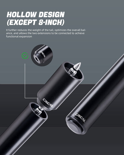 【CRICAL】Billiard Pool Cue Extension with  High Quality Metal Extender for Crical PREDATOR MEZZ How Fury Billiard Accessories