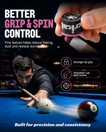 【CL chalk】CRICAL Low Dust Round Billiard Chalk Gift Box