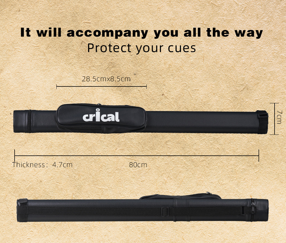 【CRICAL】2 holes Cue Case