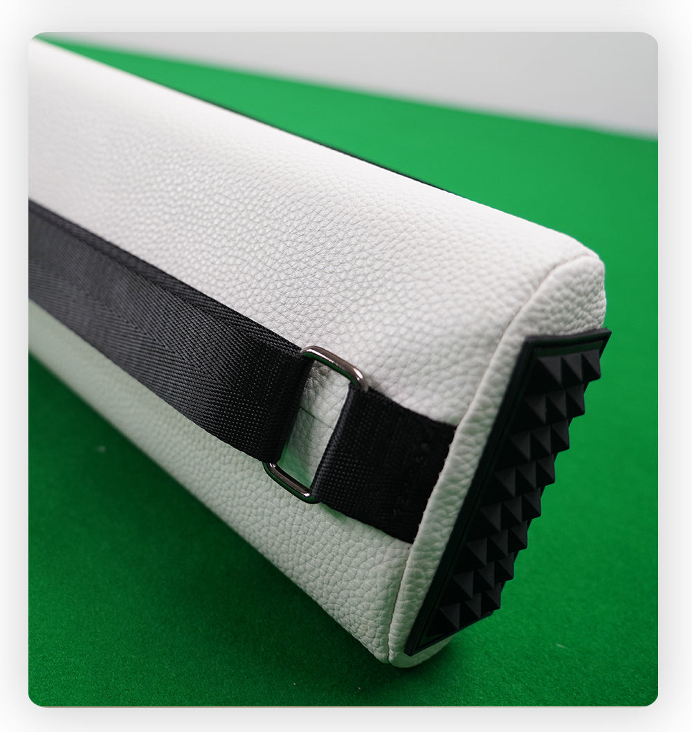 【Crical】 6 holes Cue Case（White/Blue/Black/Brown）