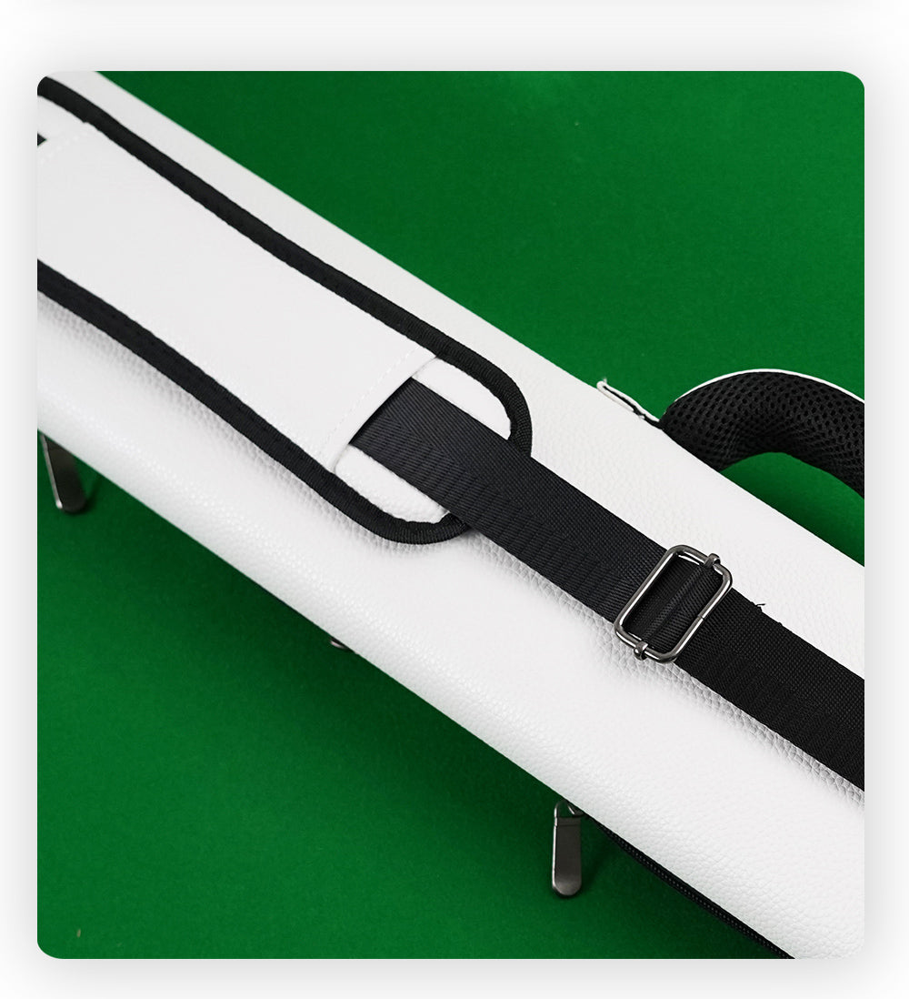 【Crical】 6 holes Cue Case（White/Blue/Black/Brown）