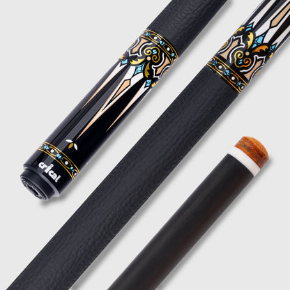 【CRICAL】CXD-3YF Carbon Fiber Pool Cue Stick with 12.5mm Tip leather grip Low Deflection shaft for Billiard Cue Sticks