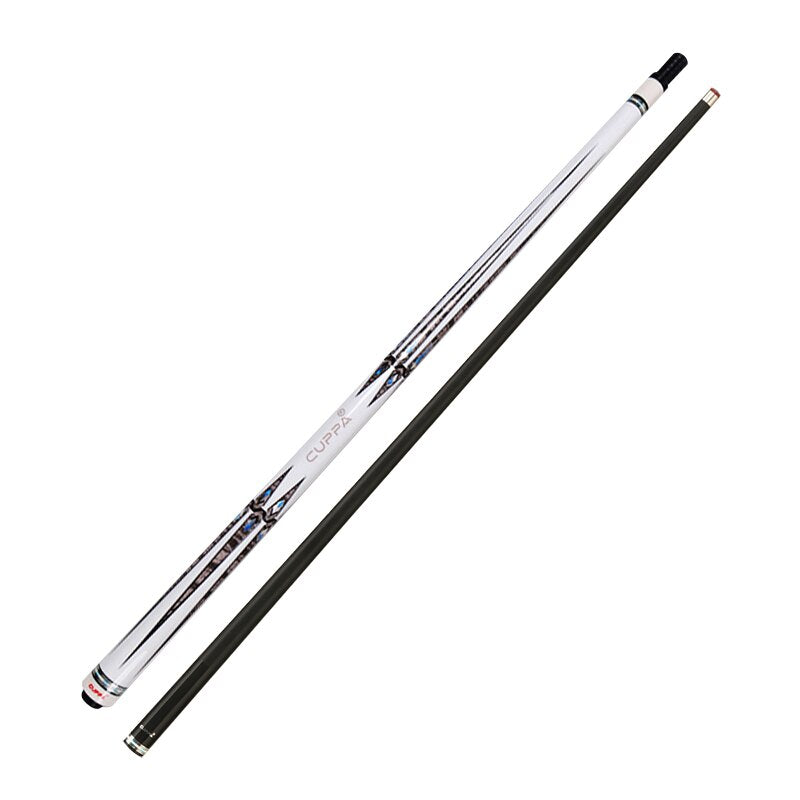 New Billiard Cue tip size 11.75mm 12.75mm with Case Black White Color cue 9-ball cue stick