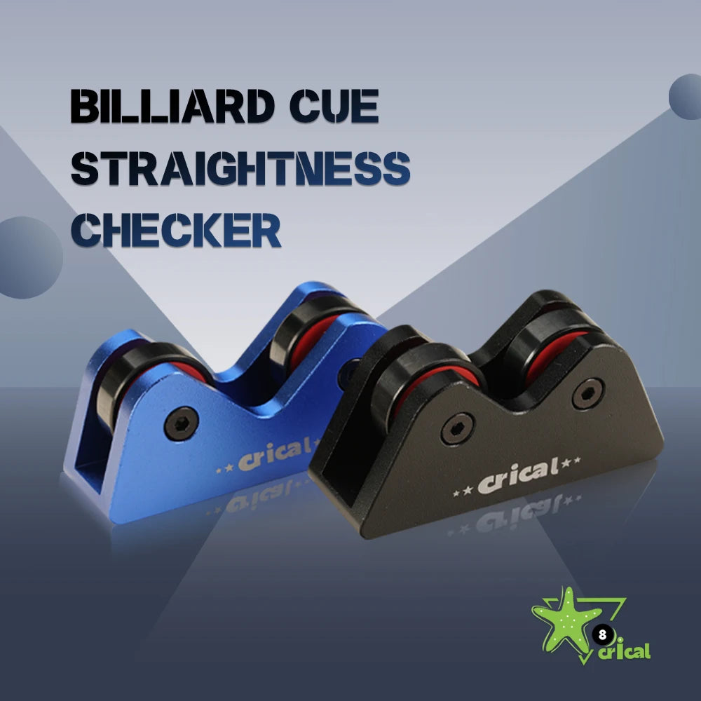 CRICAL Cue Straightening Checker Tool, Snooker, Roller Straightness Detector, Maintaince Tool, Billiard Accessories