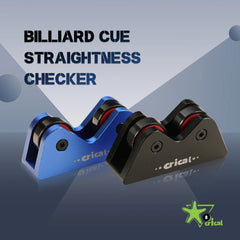 【straightness checker】CRICAL 2Pcs Billiard Cue Straightness Checker,Pool Billiard Cue Snooker Club Roller Straightness Detector Checker Inspect Tool