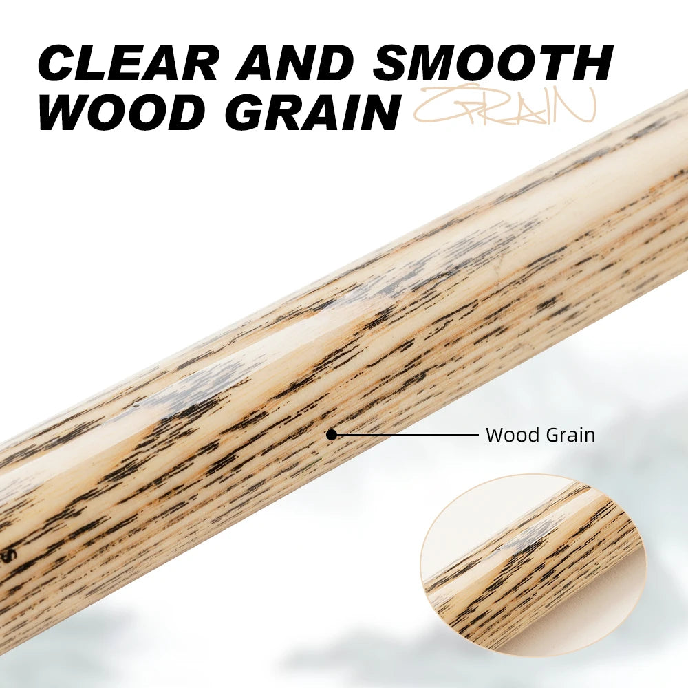 CRICAL Technologia Shaft for Pool Cue, Tiger Tip, Selected  Ash Wood Shaft, 11.5mm 3/8*8 Radial Pin Joint Single Shaft