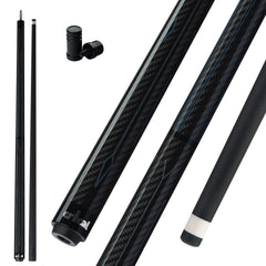 【CR】Billiard Cue Stick with Carbon Fiber Professional Carom Taper 12mm Tip 142 cm Libre Cue for Carom Cue