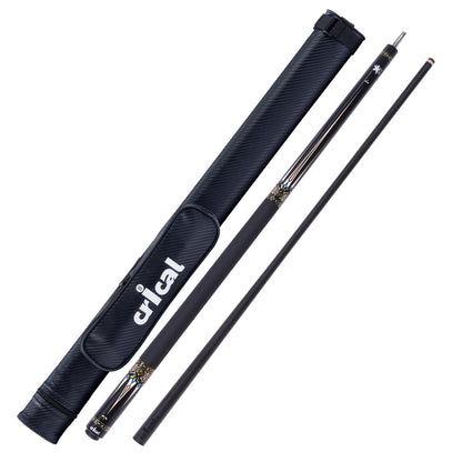 【CRICAL】CXD-3YF Carbon Fiber Pool Cue Stick with 12.5mm Tip leather grip Low Deflection shaft for Billiard Cue Sticks