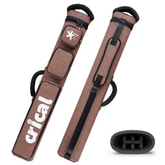 【Cue Case】Pool Cue Case with 6 Holes 2*4 case 2 butts 4 shafts pool cue bag for 1/2 Billiard cue cases