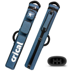 【Cue Case】Pool Cue Case with 6 Holes 2*4 case 2 butts 4 shafts pool cue bag for 1/2 Billiard cue cases