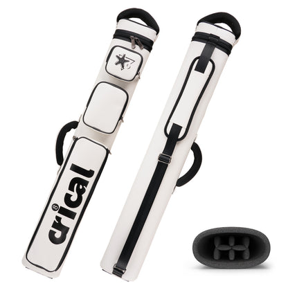 【Crical】Pool Cue Case with 6 Holes 2*4 case 2 butts 4 shafts pool cue bag for 1/2 Billiard cue cases