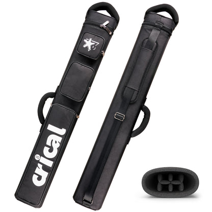 【Crical】Pool Cue Case with 6 Holes 2*4 case 2 butts 4 shafts pool cue bag for 1/2 Billiard cue cases