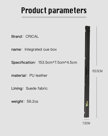 【Crical】 Snooker Cue Box