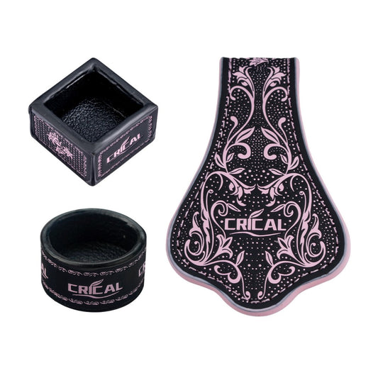 CRICAL Portable Magnetic Pool Chalk Holder Square Chalk Cube Holder Billiard Cue Accessory Gift Idea