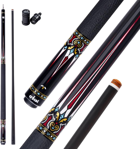 【CXD-3RF 】Carbon Fiber Pool Cue Stick with 12.5mm Tip leather grip Low Deflection shaft for Billiard Cue Sticks