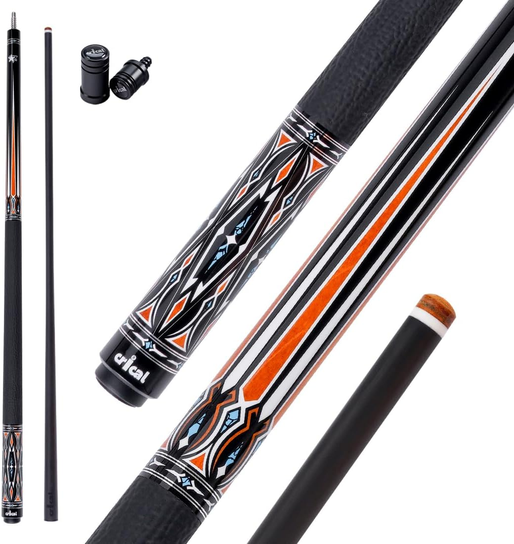 【CRICAL】CXD-1RF Carbon Fiber Pool Cue Stick with 12.5mm Tip Low Deflection shaft for Billiard Cue Sticks