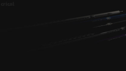【CRICAL】CL-PD-04 Carbon Fiber Pool Cue Stick - 58" Low Deflection Professional Pool Cue with Pro Taper Shaft, 3D Wrapless Grip, 12.5mm Tip & 3/8x8 Joint Billiard Stick