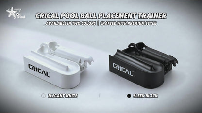 CRICAL No-Screw Billiards Training Aid with Carrying Bag