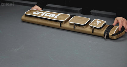 【Crical】Pool Cue Case with 6 Holes 2*4 case 2 butts 4 shafts pool cue bag for 1/2 Billiard cue cases