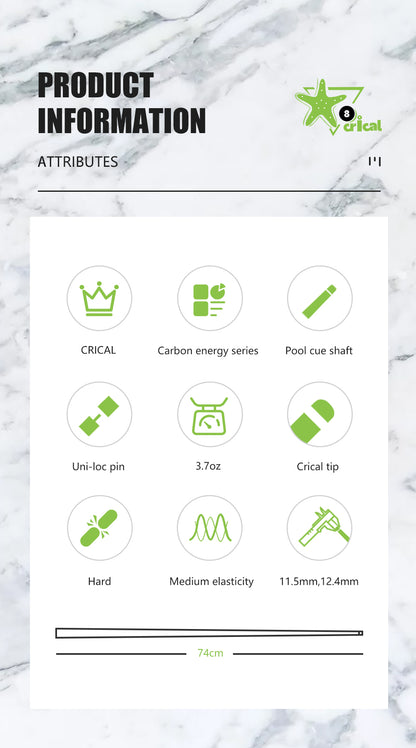 【CRICAL】Single Shaft-Uniloc（11.5/12.5mm）