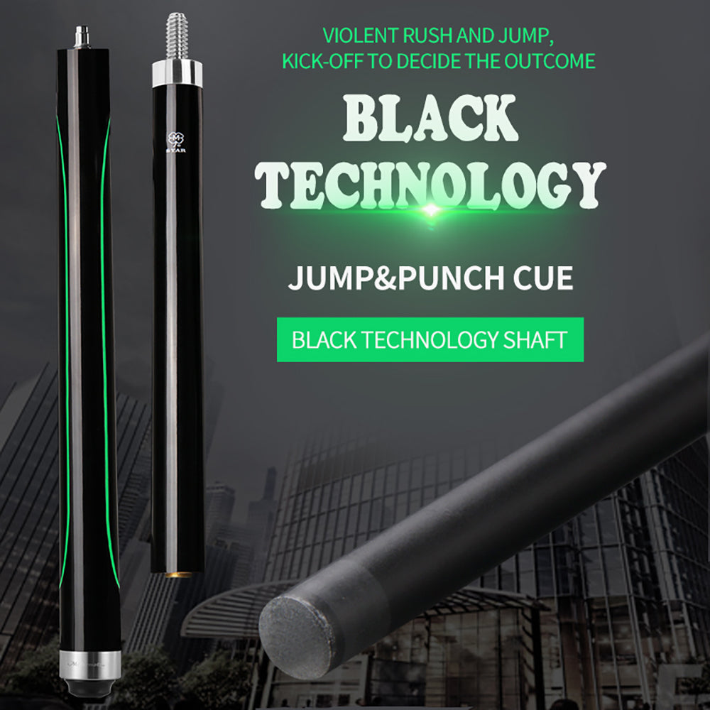 McDermott 3 Pieces Break Punch Jump Cue 13mm Carbon Technology Maple Shaft