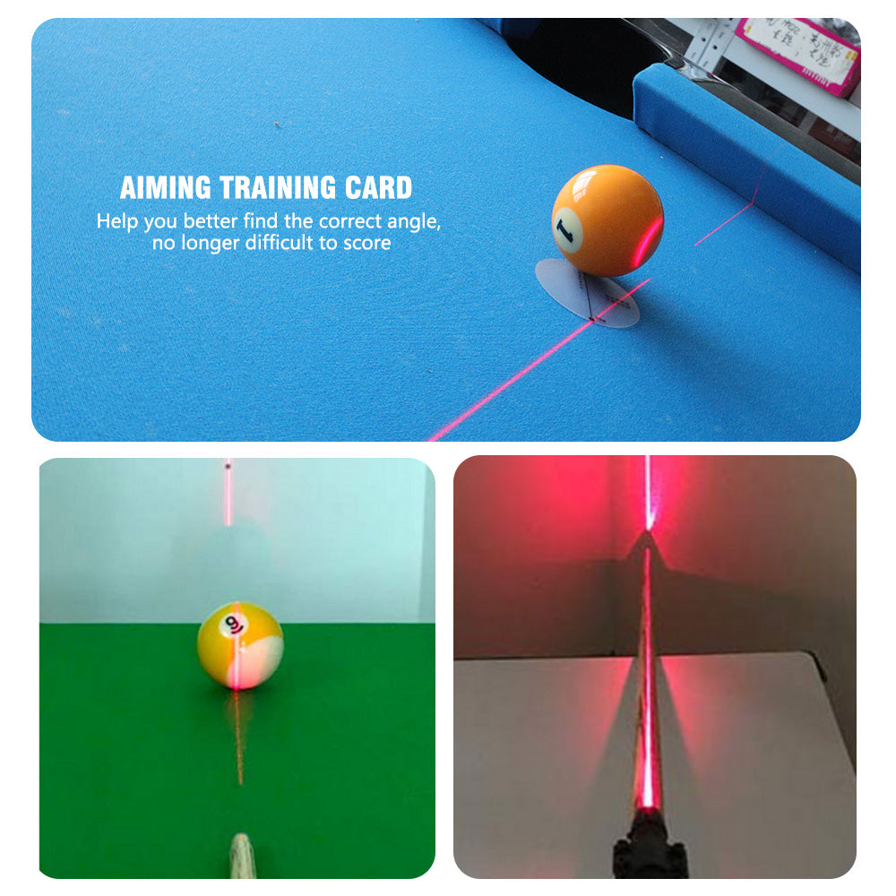 Cue Laser Sight, Billiard Infrared Sight - aide à l'entraînement pour le  snooker, entraînement à neuf balles