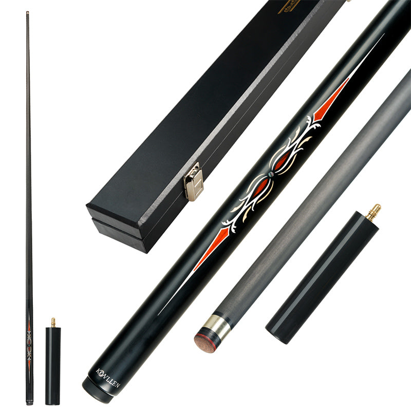 KONLLEN Inlay Snooker One Piece Cue 10.2mm