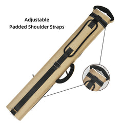 【CRICAL】 Pool Cue Case with 6 Holes 2*4 case 2 butts 4 shafts for 1/2 Billiard cue cases