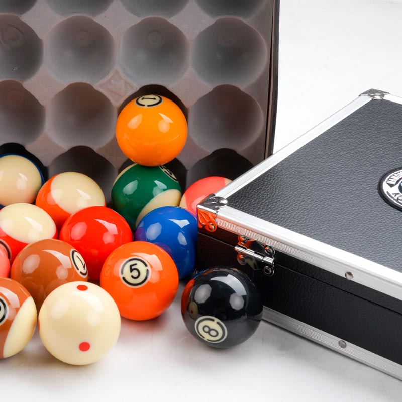 KONLLEN Billiard Pool Balls Set 16pcs 57.2mm Resin Balls