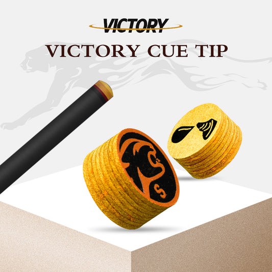 PREOAIDR Victory Tip 14mm Tip 8 layers Leather Pool Cue Billar Tip Cost-effective PREOAIDR Billiard Accessories
