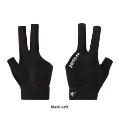 【Glove】 CRICAL Professional Billiard Glove for Pool, 3-Finger Design with Thick Lycra & Non-Slip Grip for Men and Women, Billiard Cue Accessories for Improved Control and Practice