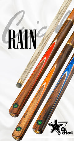 【Snooker】3/4 Split Snooker Cues with 10-10.2mm Tip and Extension Cases for Professional Snooker Cue Stick(Tianzun-Red)
